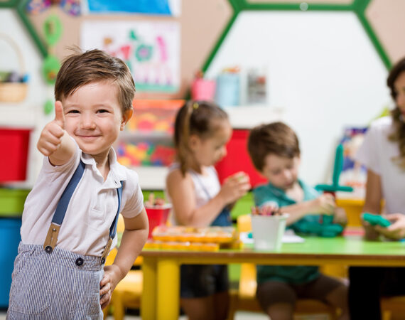 "Safe and fun play environment for kids in preschool"