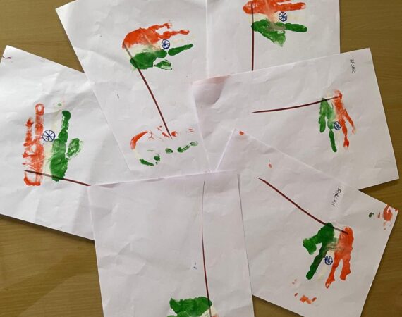 "Independence Day celebration at Stepping Stone Day Care Hyderabad"