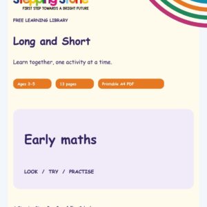Long and Short (Free Printable PDF)