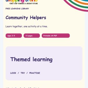 Community Helpers (Free Printable PDF)